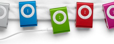 New iPod Shuffle colors