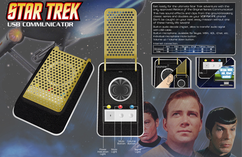 Working USB Star Trek Communicator
