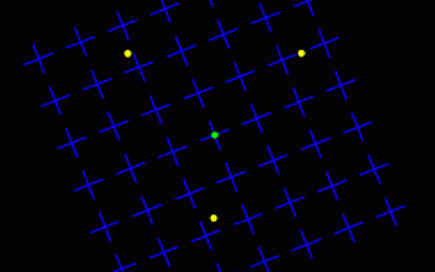 Disappearing Dots Illusion