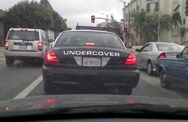 Shhh! Undercover Vehicle