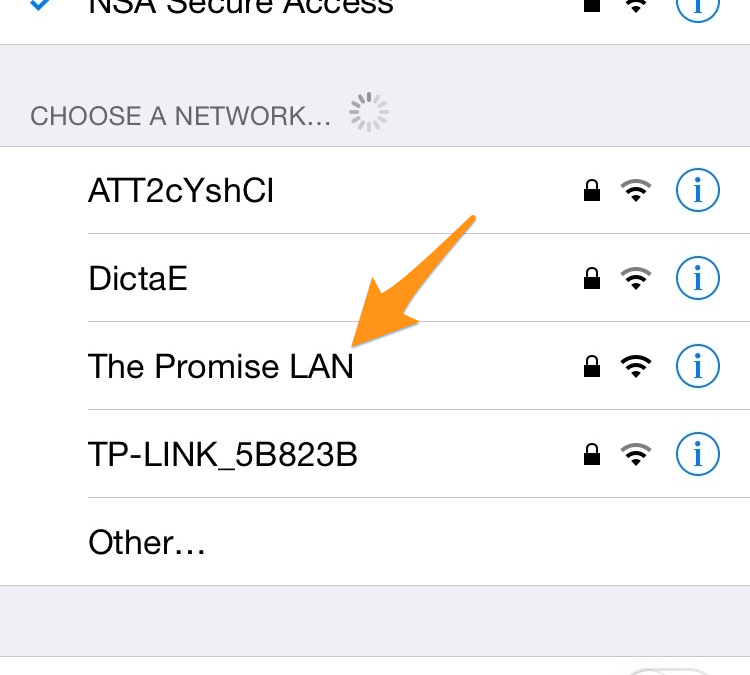 One of the best WiFi Network names I have seen