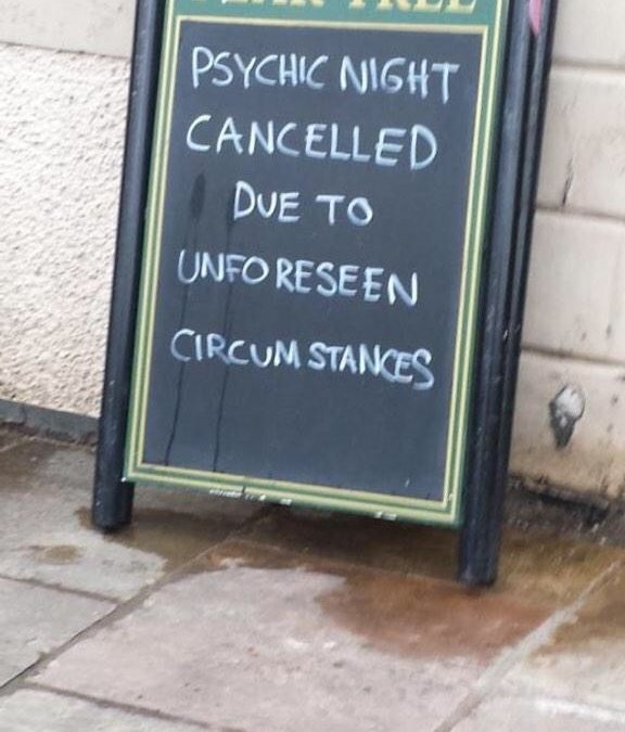 Psychic Night Cancelled