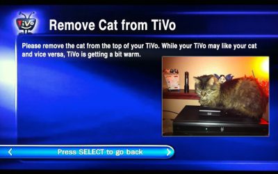 Remove Cat from TiVo