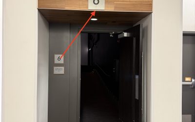 Braille Sign Above Door